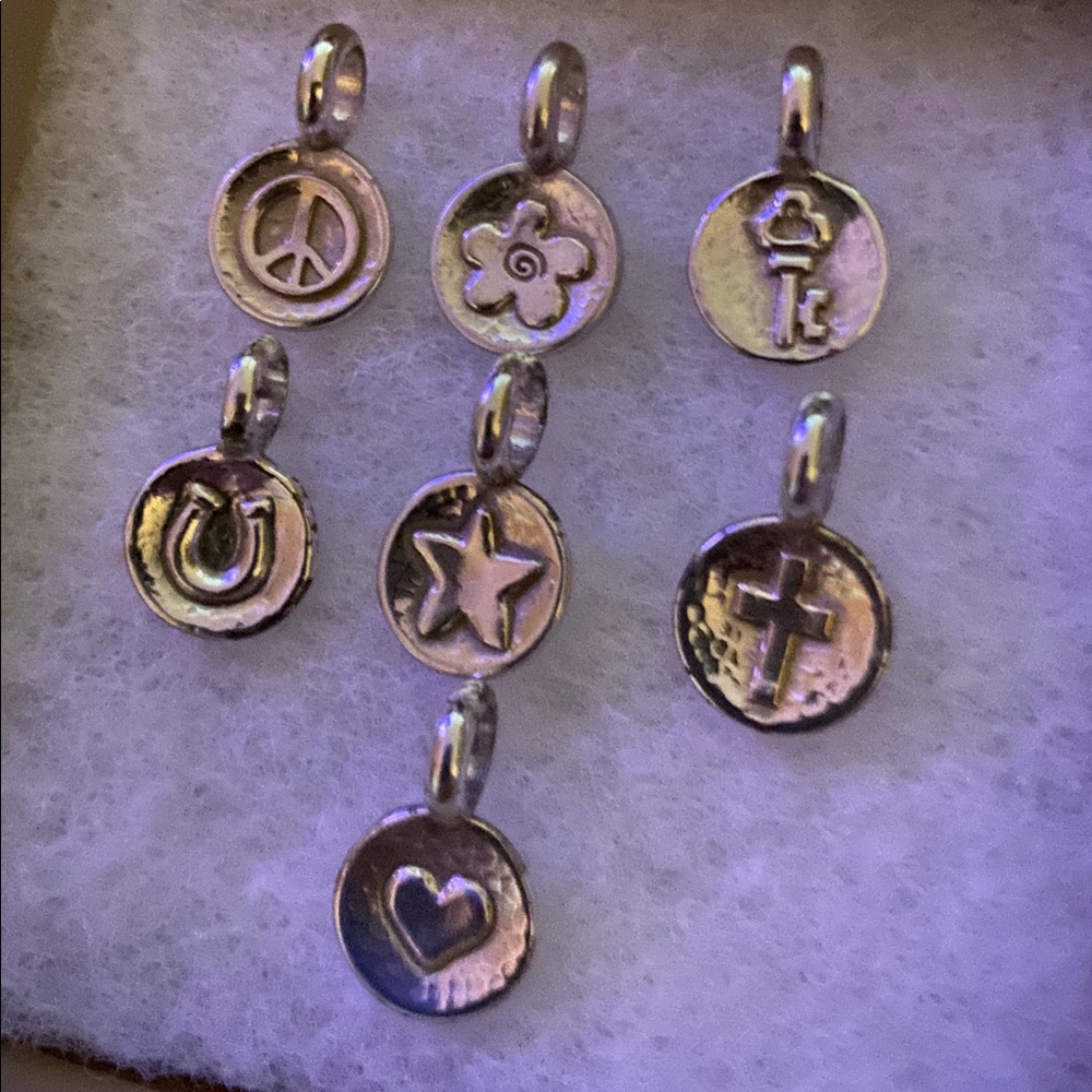 7 Brighton Inspirational Token Charms (5 Retired)